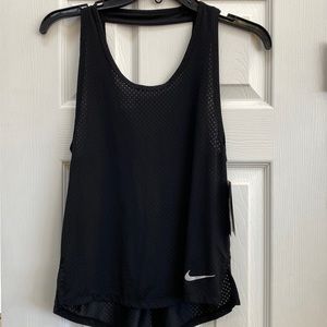 Black tank top